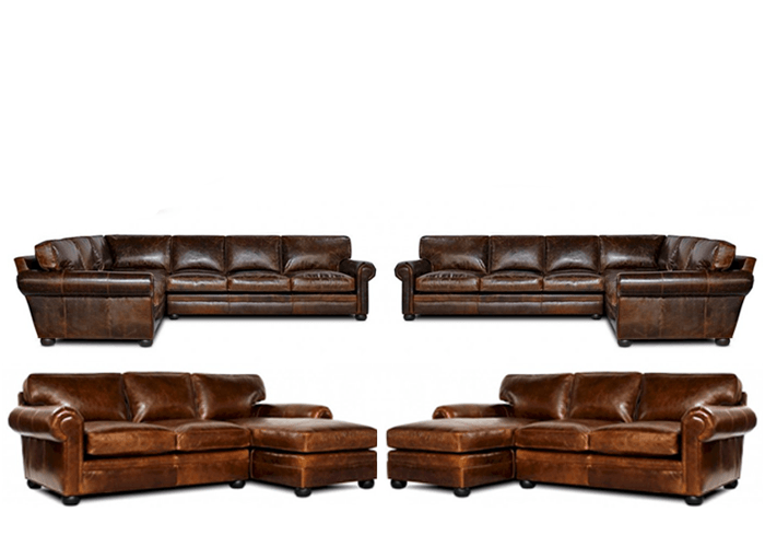 Lanister Oversized Seating Leather Sectional